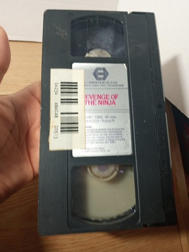 Revenge of the Ninja VHS 1983 1990 Rare Sho Kosugi Mario Gallo MGM Cannon - Picture 13 of 22