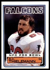 1983 TOPPS R.C. THIELEMANN. . ATLANTA FALCONS #26