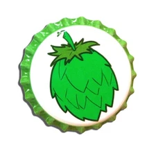 CROWN CAPS HOP CONE 144 BOTTLE CROWNS FITS USA SIZE 26.5 SODA AND BEER BOTTLES