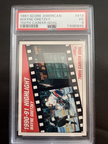 Wayne Gretzky [700th Career Goal] #413 card