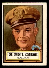 1952 Topps Look N See #41 Gen. Dwight D. Eisenhower EX/MT+