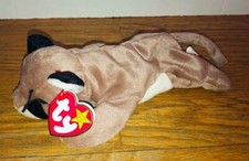 Ty Beanie Babies Canyon Cougar Mountain Cat Plush Stuffed Animal Vintage NWT