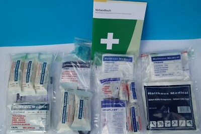 HOLTHAUS MEDICAL DEUTSCHLAND Nachfüllset DIN 13157 Betriebsverbandkasten + Verbandb+ Beatmungshilfe MHD 2031