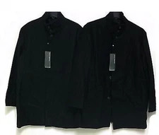 Perry Ellis Portfolio Wool Blend Button Front Winter Coat P423515 