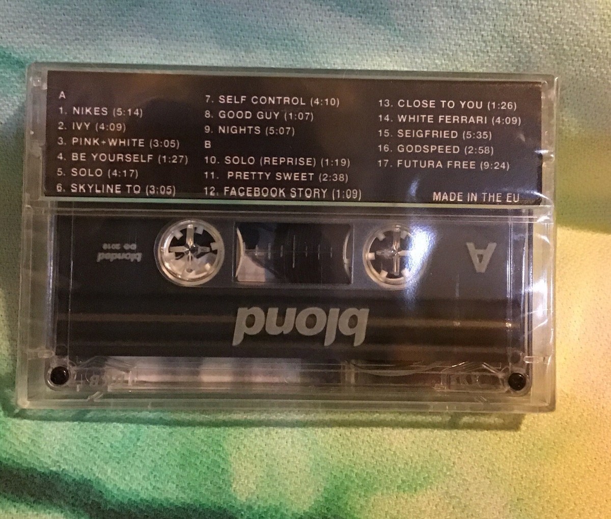 値下げ中<新品未使用>Frank ocean blonde カセットテープ Frank Ocean Blonde Cassette Tape SEALED RARE Blond Alternate