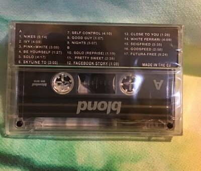 Frank Ocean Blonde Cassette Tape SEALED RARE Blond Alternate