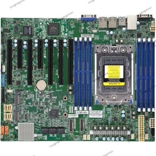 Supermicro H12SSL-i Motherboard + AMD EPYC 7443P CPU + 8x Micron 3200MHz 32GB - Afbeelding 2 van 4