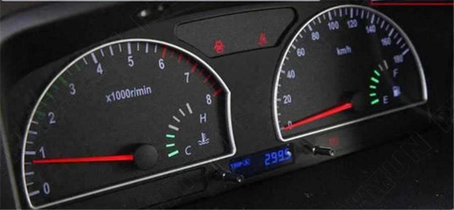 5 punteros de aguja velocímetro 49 mm de longitud universales para medidores de moto coche Foto 2 de 4