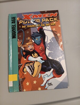 MARVEL AGE X-MEN POWER PACK COMIC Library Binding See Discription