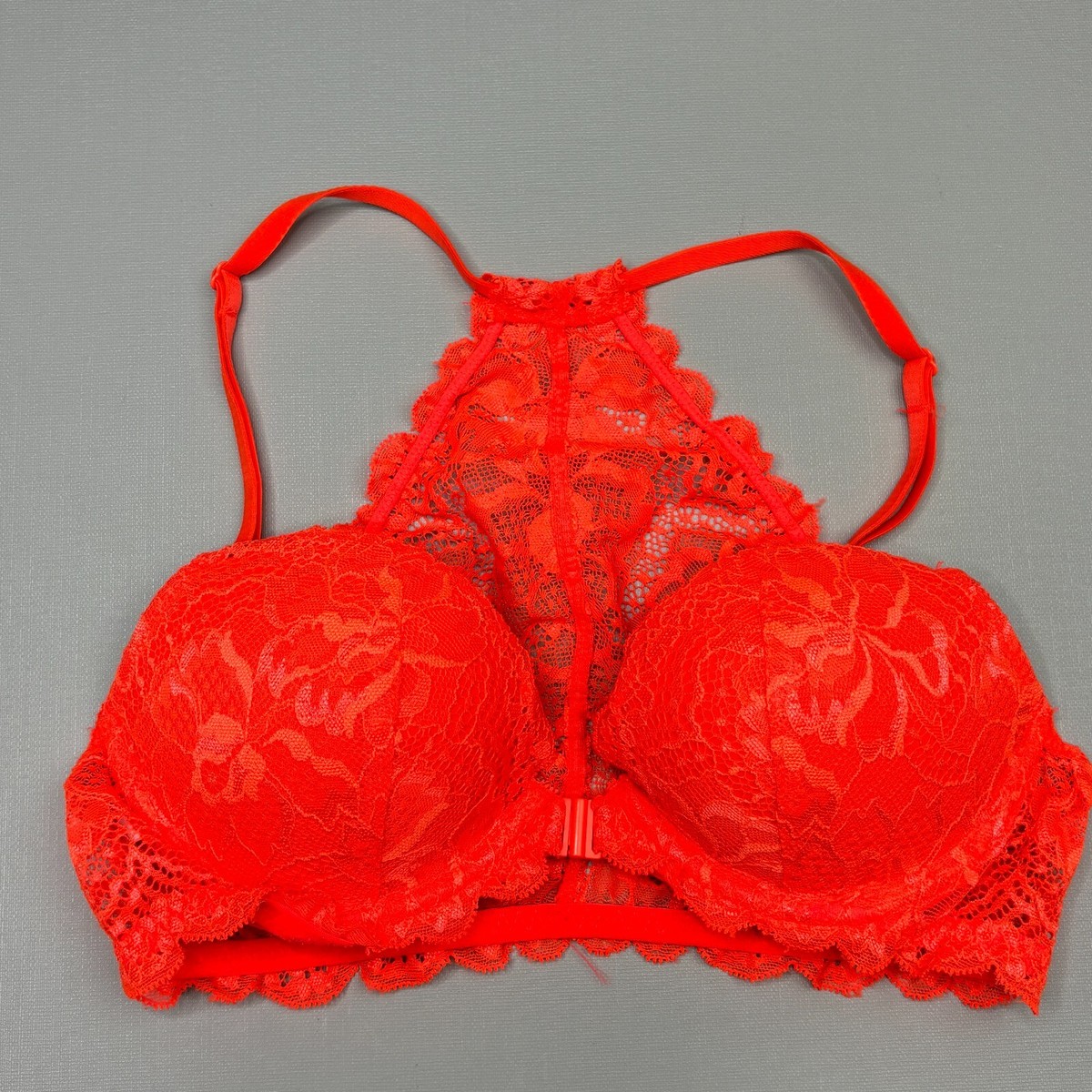 【３２Ｂ／Ｓ】２カップアップブラ＆ソング Victoria's Secret Victoria Secret Push Up Bra 32B Front Close Underwire Lace