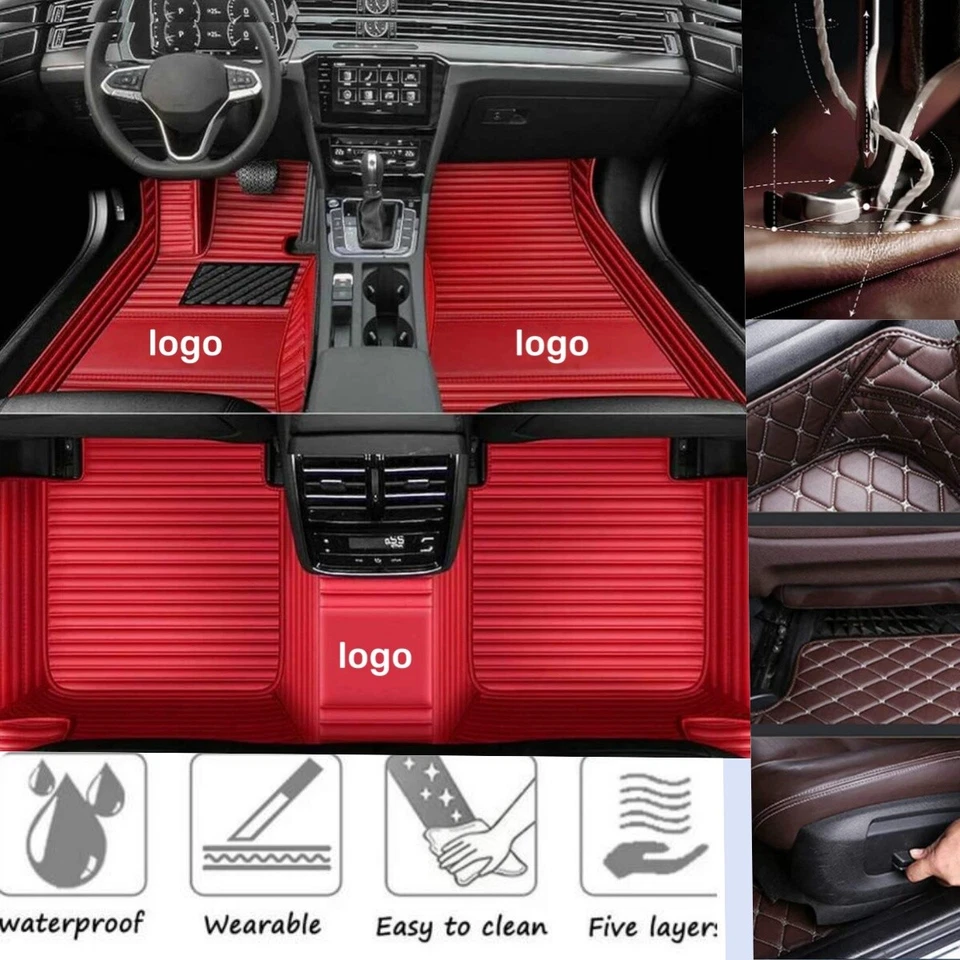 Alfombrillas impermeables para coche Mercedes-Benz Clase C 2009-2025 Foto 4 de 4