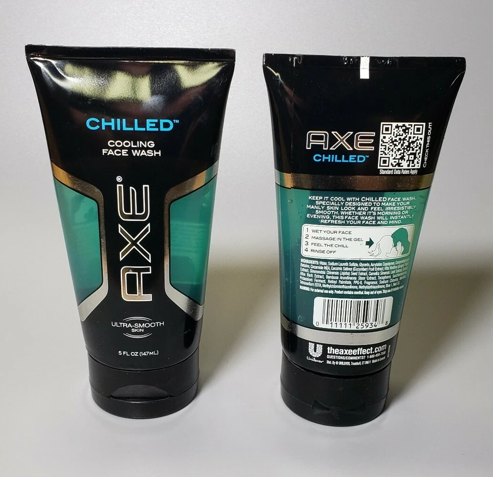 Jabón facial refrescante ultra suave para la piel 2 hachas 5 onzas líquidas cada  Foto 3 de 4