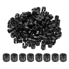 300 Pcs Clothes Hanger Markers M Fit Rod Garment Size Tag Hanger Clips Round ...