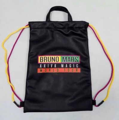 Bruno Mars 24k Magic World Tour Draw String Bag Brand New Unused