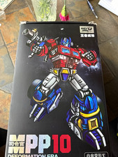 Weijiang Transformers MPP10 Optimus Prime Transforming Figure w/ Gun Axe