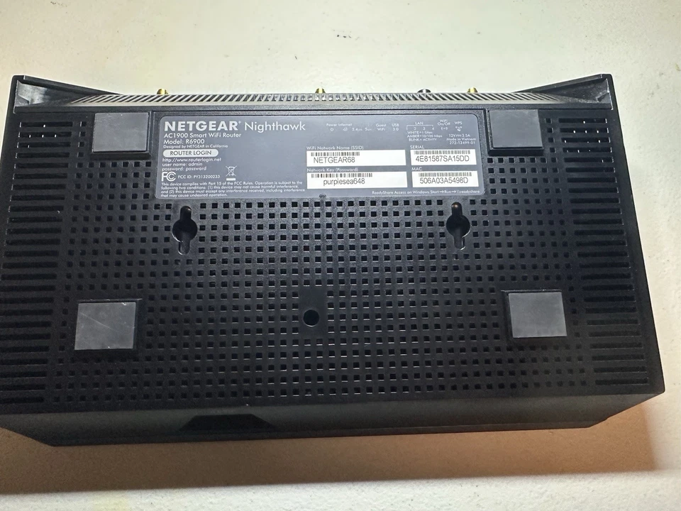 NETGEAR R6900P Nighthawk AC1900 Smart WiFi Router 802.11A/B/G/N/AC - Image 2 of 3