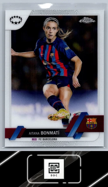 2022-23 Topps Chrome UEFA Women's Champions League #14 Aitana Bonmatí