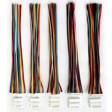 BOJOUL for 15 Sets JST PH 2.0mm 8 + 9 + 10 + 11 + 12 Pin Male Connector and 2...