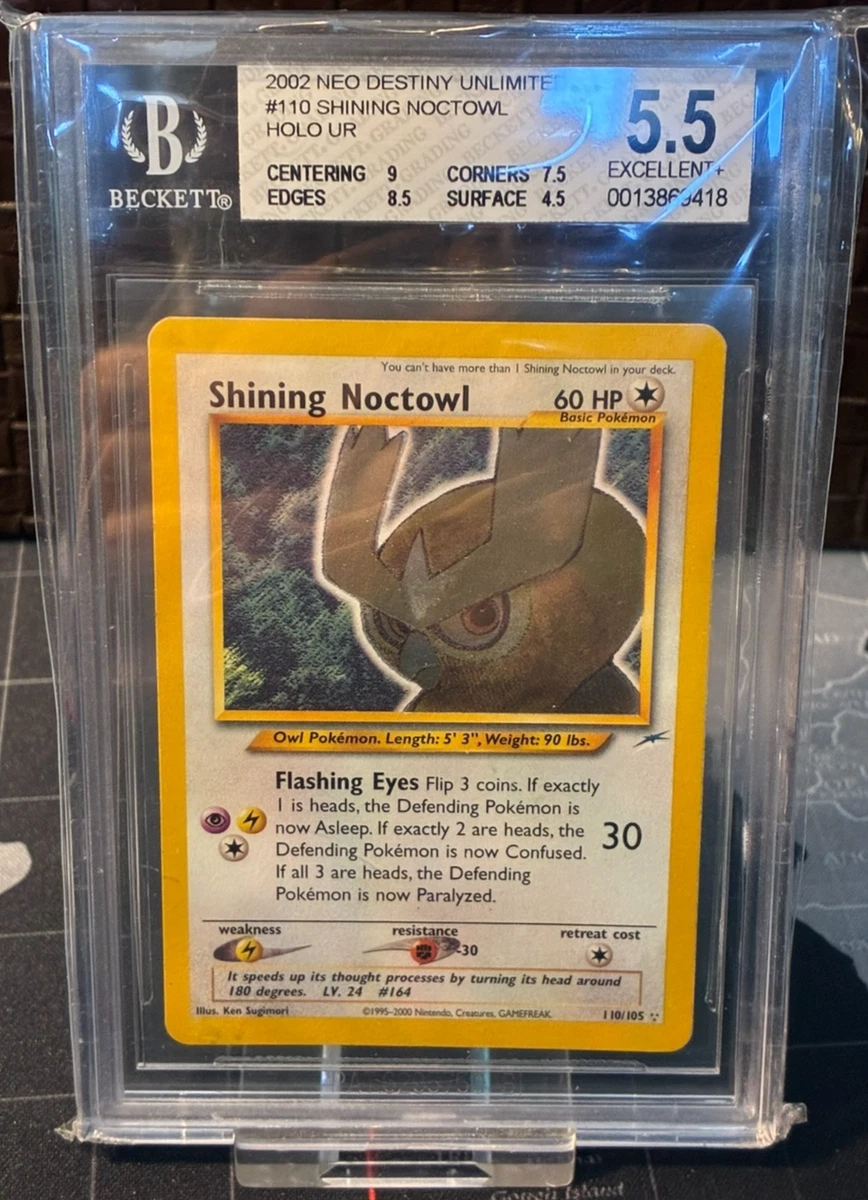 Pokémon TCG Beckett Grading Services (BGS) Secret Rare Individual