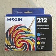 PICK EXP - Epson 212 Black Yellow Magenta Cyan Standard Capacity Ink Cartridges