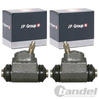 2X JP Group Radbremszylinder Hinten Passend FüR Ford Courier Escort Focus Orion