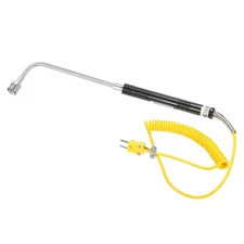 -58 to 932°F (-50 to 500°C) 5.1ft Surface Thermocouple Temperature Probe Sensor
