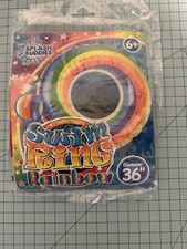 2 Splash-n-Swim Inflatable Pool Ring 36 Inches Rainbow Beach Swim Summer