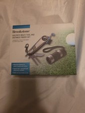 Brookstone Golfers Multi-Tool And Distance Finder Set.