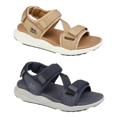 PDQ Herren Wandern Sport Doppelriemen Sandalen Sommer Urlaub Strand Schuhe Größe