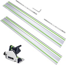 110" Guide Rail for Festool Track Saw TS-55/TS-75/TS-60: 55"x2 Rail Track wit...