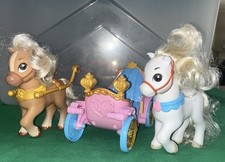 Disney Princess Cinderella Royal Carriage  2 Ponies-doll Not Included- A2 