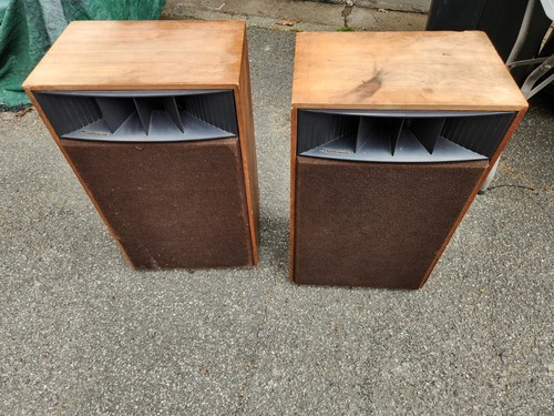 Vintage Realistic Mach One Speakers Pair  Local Pickup NY 