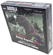 Godzilla TCG: Monsters Raid Again Factory Sealed 12 Pack Booster Box English