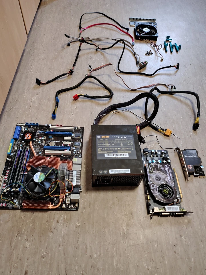 Verkaufe Asus Maximus Formula Mainboard ATX (ROG)+Dark Power Pro( be quiet!)