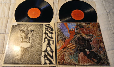 Santana Original Vinyl Lot of 2 - Abraxas & self-titled LP