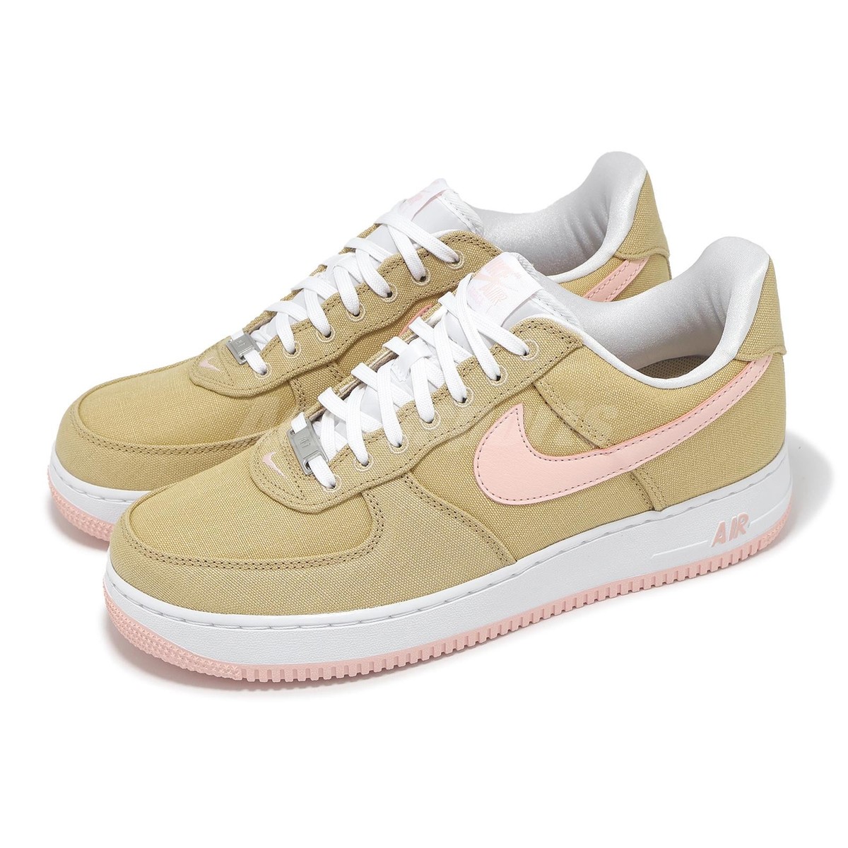 Size 9.5 - Nike Air Force 1 Low Linen Canvas for sale online | eBay