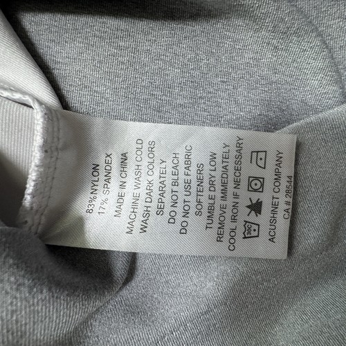 FootJoy Golf 1/4 Zip Pullover Herren XL Performance Jacke grau weiß lila - Bild 9 von 9