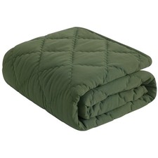 NTBAY Down Alternative Toddler Comforter, Lightweight and Warm Solid Color Baby