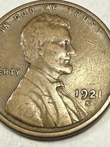 ** 1921-S LINCOLN CENT- VF  (UPGRADE THAT SPOT IN YOUR SET) PRICED TO SELL  🔥**