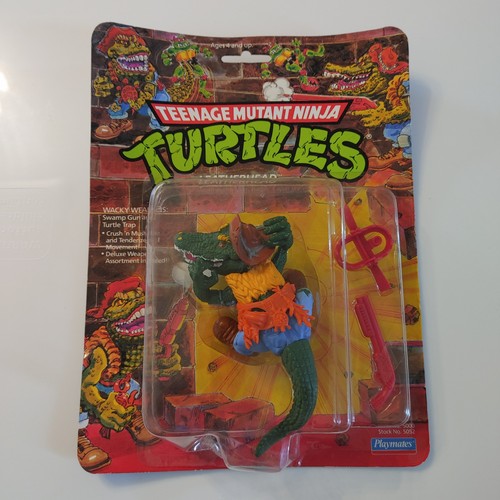 Leatherhead Teenage Mutant Ninja Turtles TMNT 1989...