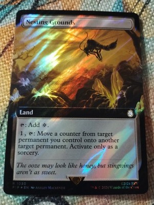 EXT SURGE FOIL Nesting Grounds - Fallout - NM - Magic: The Gathering - MTG