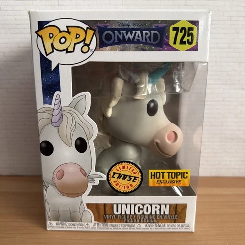 Funko Pop! Disney Pixar Onward Unicorn CHASE Vinyl Figure Hot Topic Exclusive