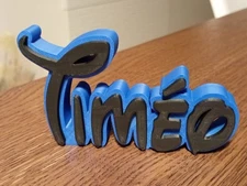 TIMEO PERSONALIZE DISNEY NAME PLATE SIGN CUSTOM DOOR TAG FONT WALL BEDROOM BLUE