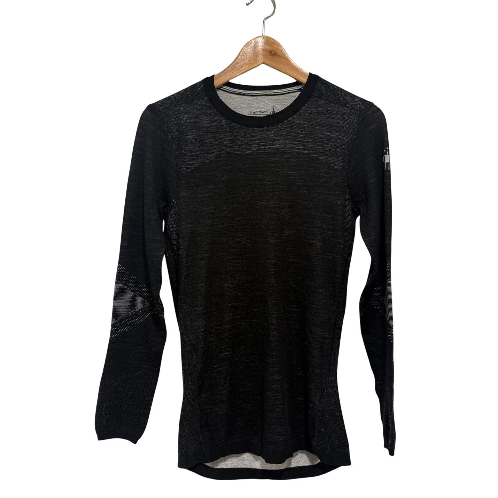Smartwool Black Merino Blend Base Layer Top Men Small Long Sleeve Crewneck FLAW
Opens in a new windo