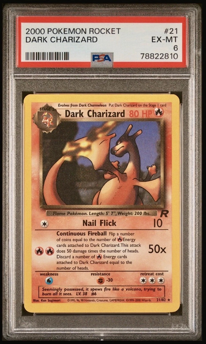 Pokémon Darkness Charizard Individual Cards for sale - eBay