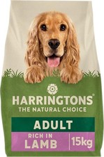 Harringtons Complete Dry Adult Dog Food Lamb & Rice 15kg - Made with All Natura 2.24 per kilo