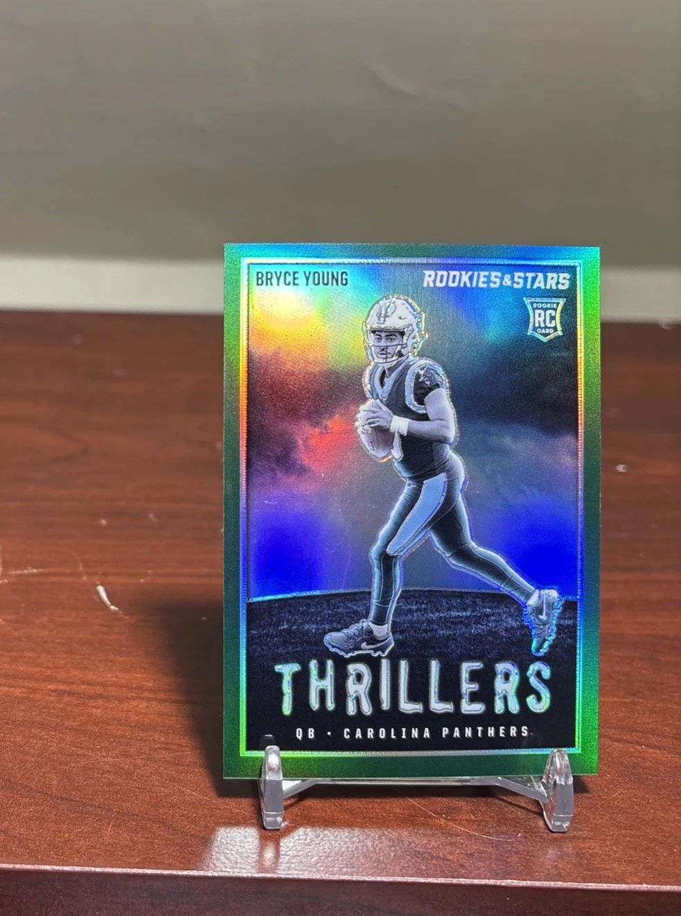 Bryce Young Panini Rookies & Stars Thrillers #TH5 Green