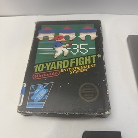 10-Yard Fight (Nintendo Entertainment System NES 1985) Complete In Box CIB 