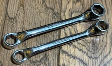 🇺🇸 Snap On Tools Double Box End Short Stubby Offset Wrench Set Lot 6-Point USA