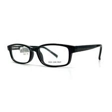 MP 9003 BK Black Mens Rectangle Full Rim Eyeglasses 52-17-145